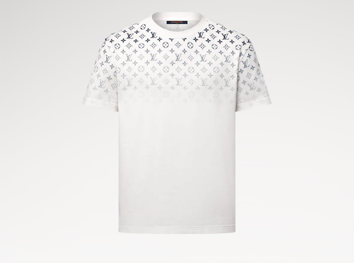 Louis Vuitton\ Gradient Cotton T-Shirt size:XL… super clone